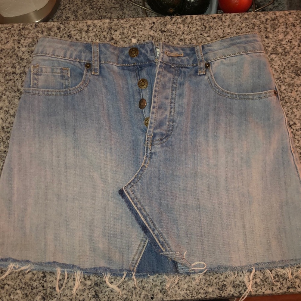 Denim skirt